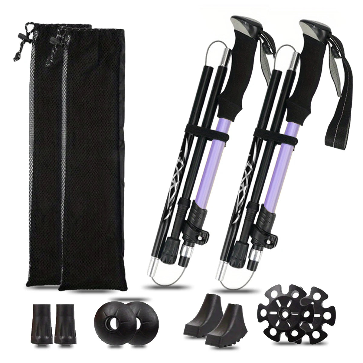 Ultralight Aluminum Folding Trekking Pole