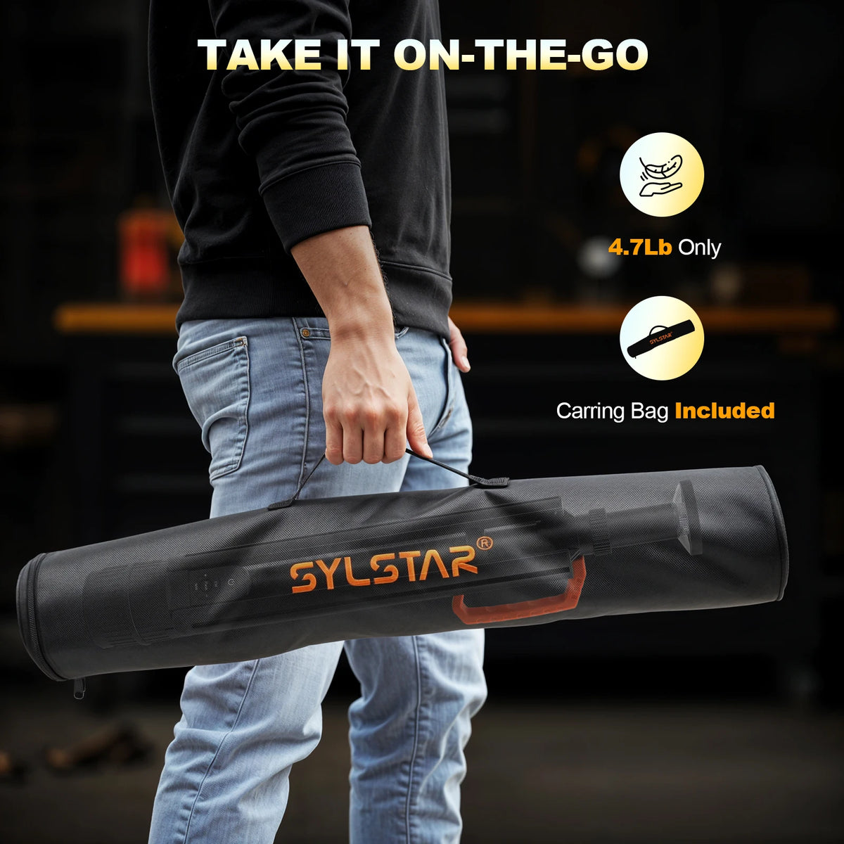 Portable Rechargeable Work Light With Remote Control