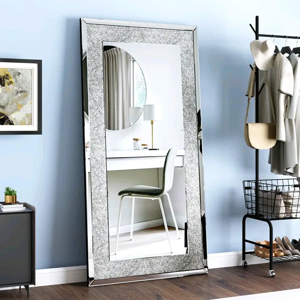 Luvodi Crystal Rhinestone Vanity Mirror