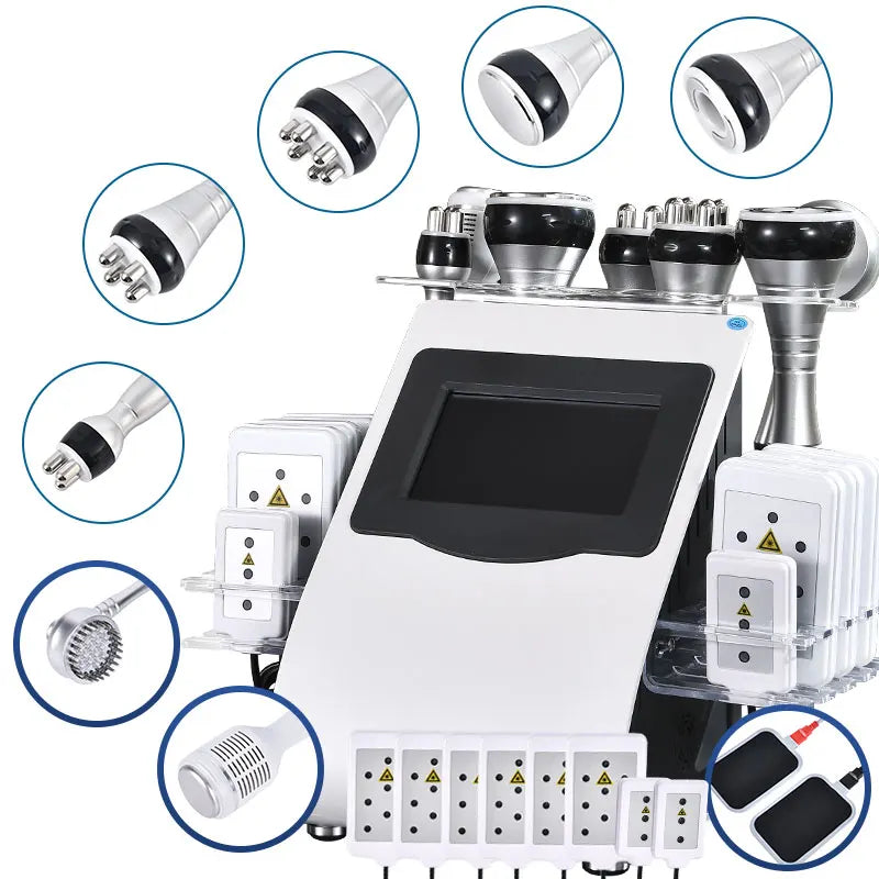 2025 9 in 1 40K cavitation machine vacuum weight loss and slimming device anti fat mass ultrasonic beautiful equipment