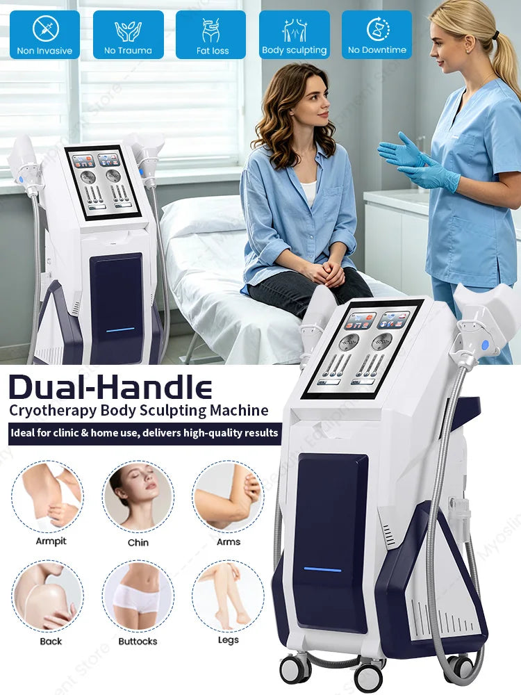 EMS RF Vacuum Inner Ball Roller 360 Degree Rolling Cellulite Massage Weights Loss Machine Body Muscle Body Slimming Fat Removal