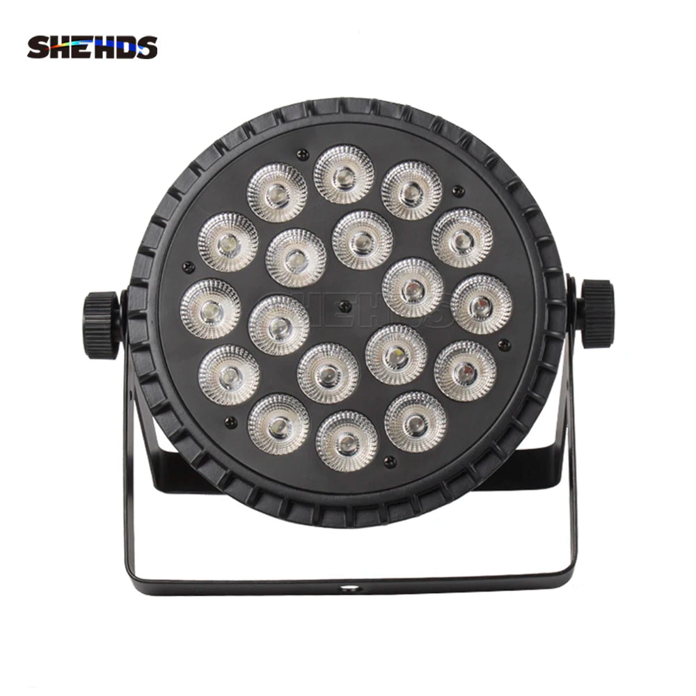 SHEHDS Professional LED Flat Par Stage Lights
