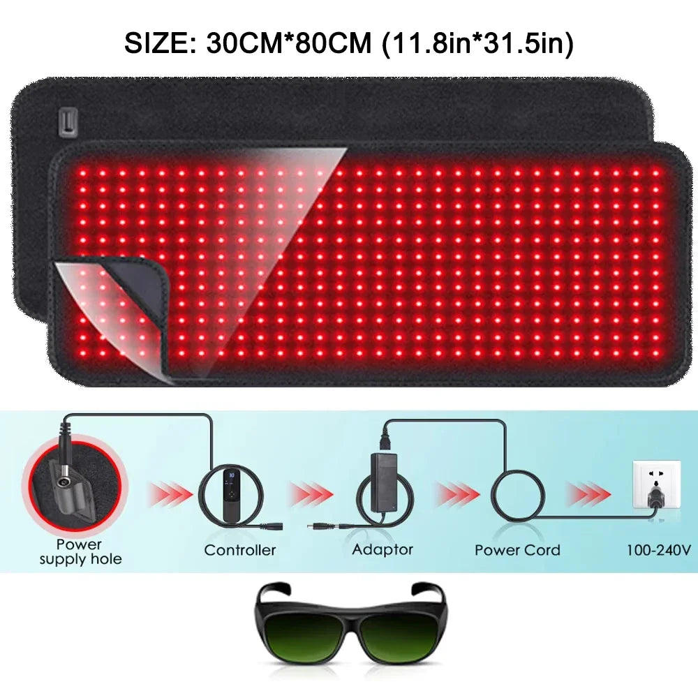 Astarexin Red Light Therapy Heating Pad