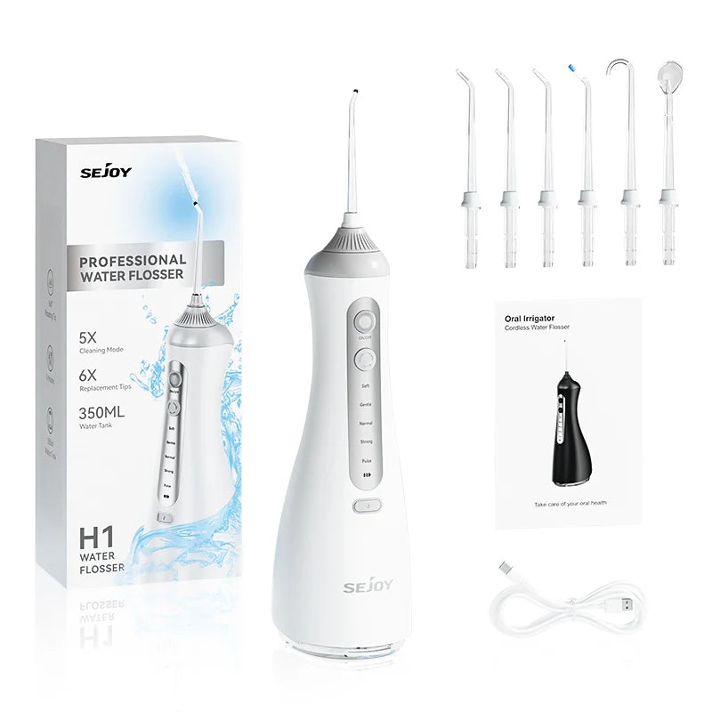 Sejoy Cordless Water Flosser Oral Irrigator