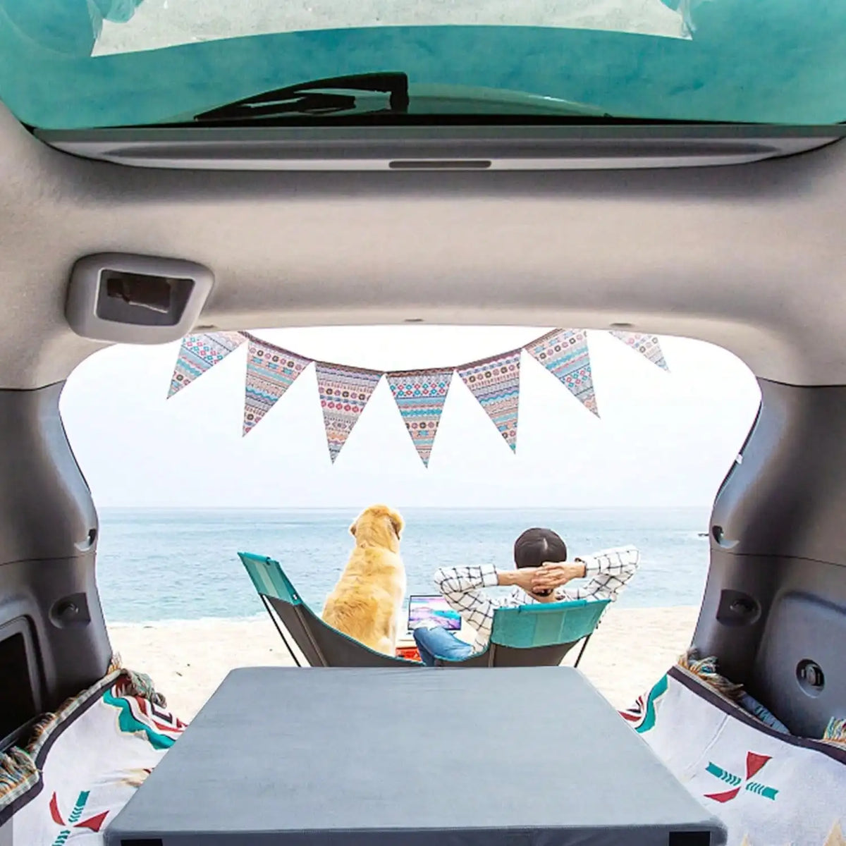 Waterproof Roll Up Camping Memory Foam Pad