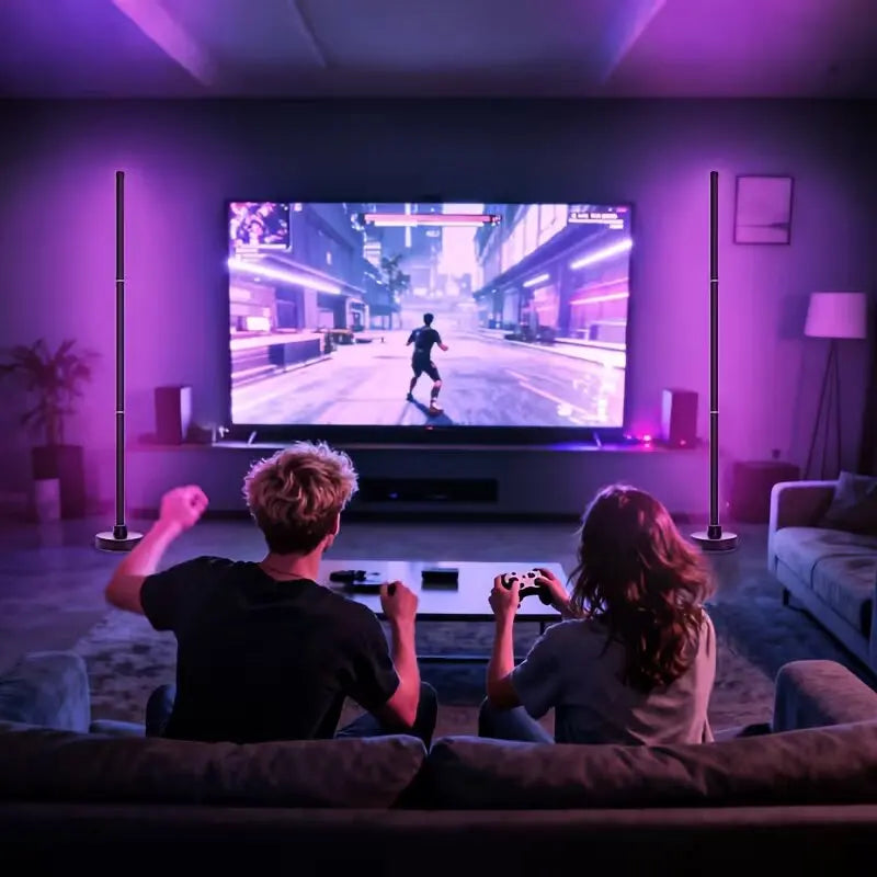 ELEGORRY Smart RGB Corner Floor Lamp With App Control
