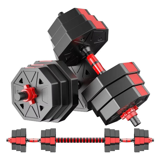 Adjustable Dumbbell And Barbell Set
