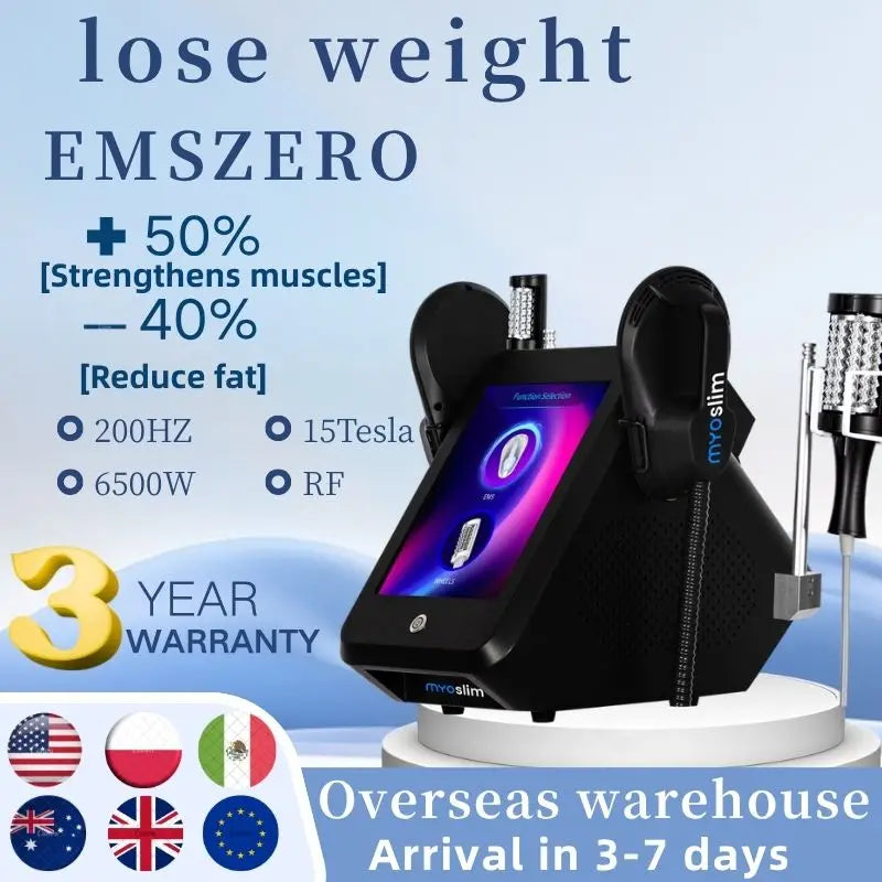 Professional EMS Inner Ball Roller Slimming Massager Machine 360 Rotating Cellulite Reduction Body Sculpting Skin Lifting