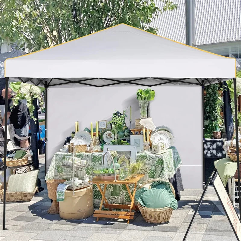 Tooluck Commercial Pop Up Canopy With Ventilated Sidewalls
