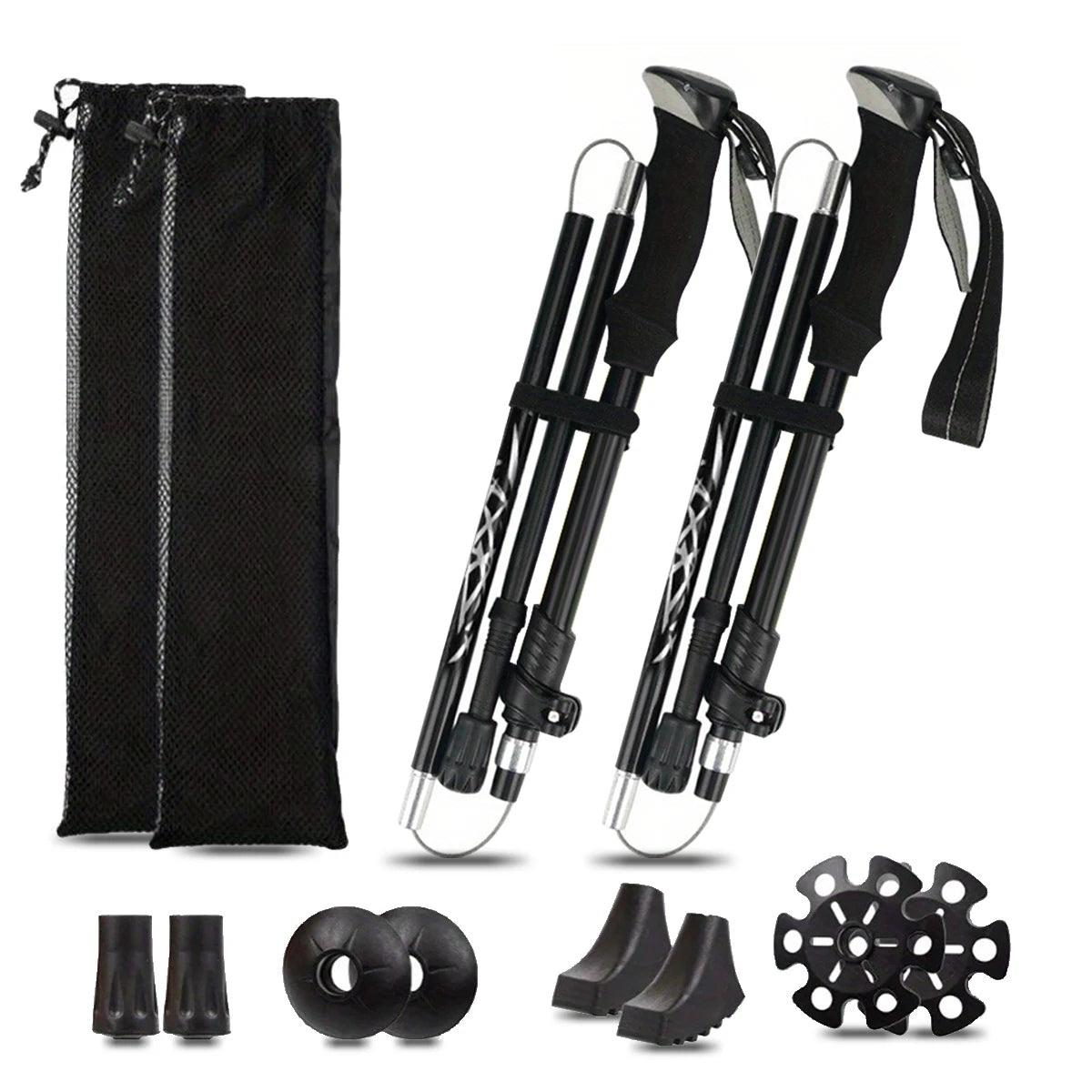 Ultralight Aluminum Folding Trekking Pole