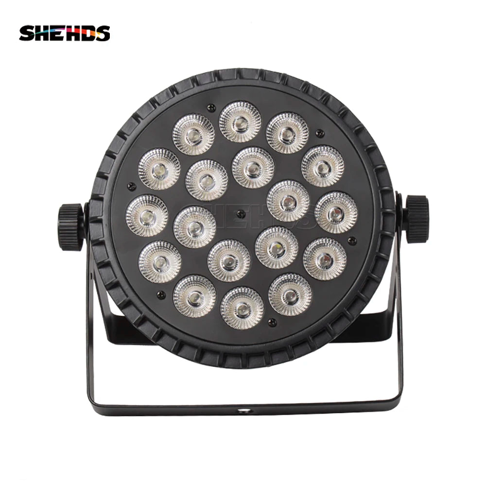 SHEHDS Professional LED Flat Par Stage Lights