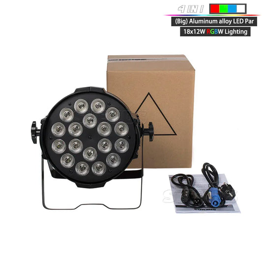 SHEHDS LED DMX512 Par Can Stage Lighting