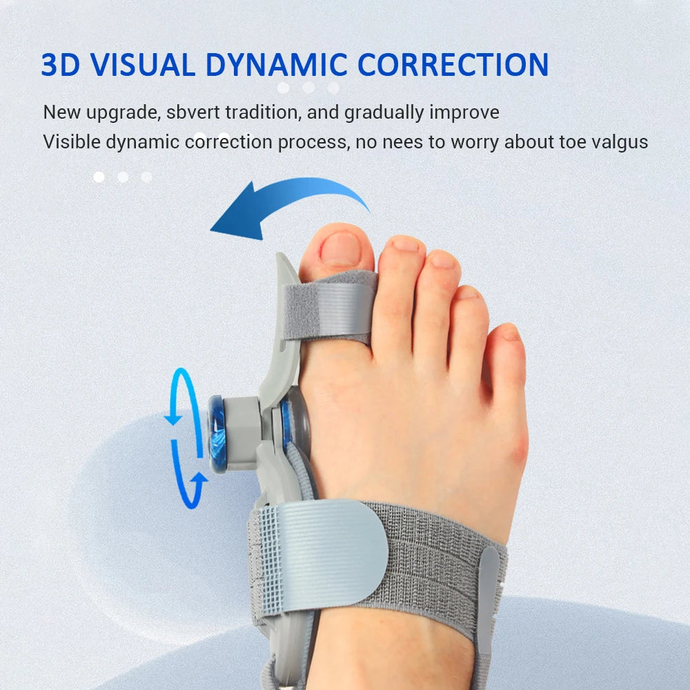 Moajaza Adjustable Bunion Aligner With Rotating Knob
