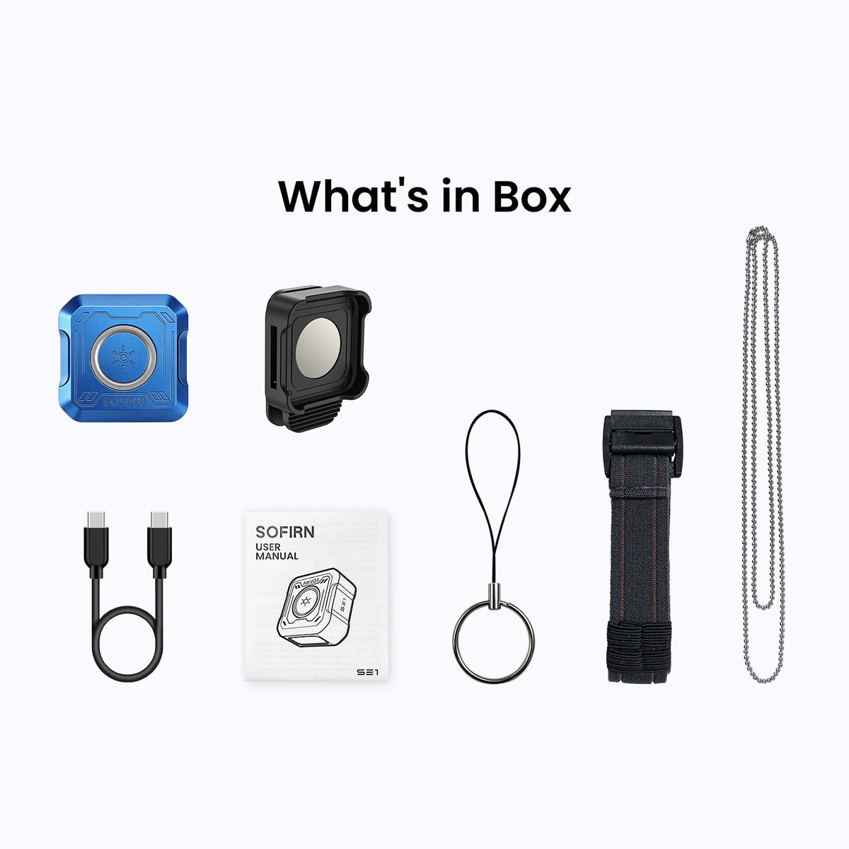 Sofirn SE1 Pocket Flashlight With RGB Signal Ring