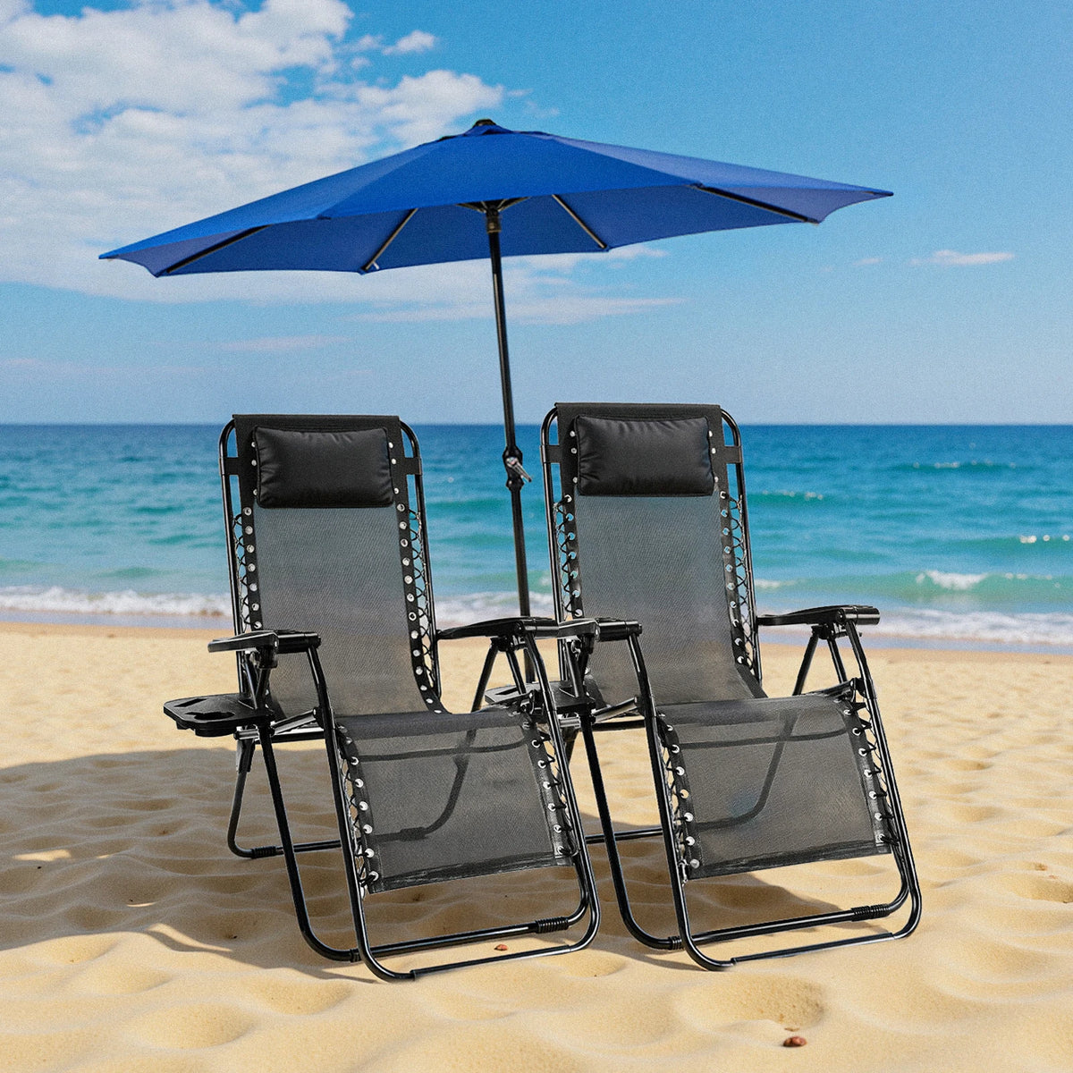 JHK Zero Gravity Portable Outdoor Lounge Chair