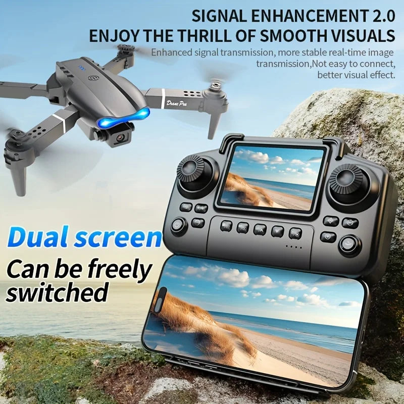 Evanovm Foldable Drone Featuring Dual 8K Cameras