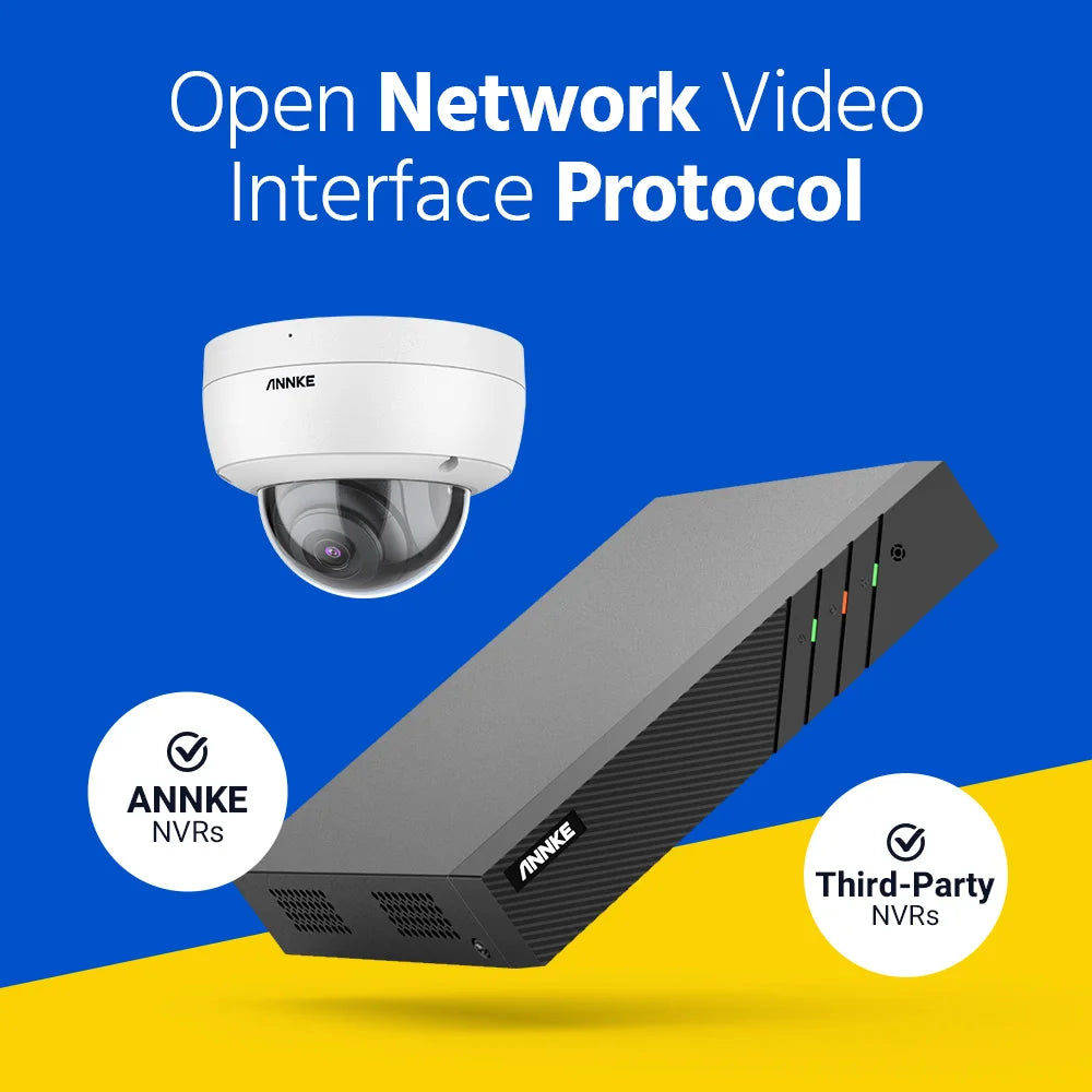 ANNKE C500 5MP Outdoor PoE Dome Security Camera