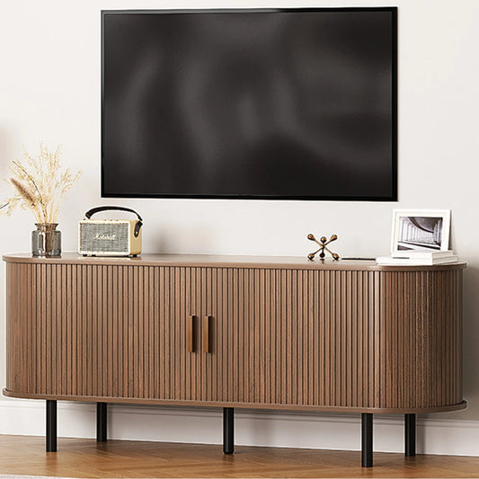 Onbrill Modern TV Stand With Storage And Power Outlet