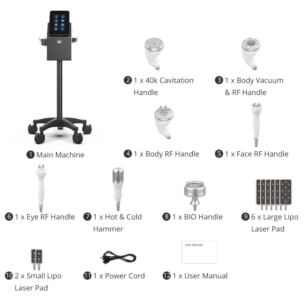 40k Lipo Cavitation Machine For Body Sculpting