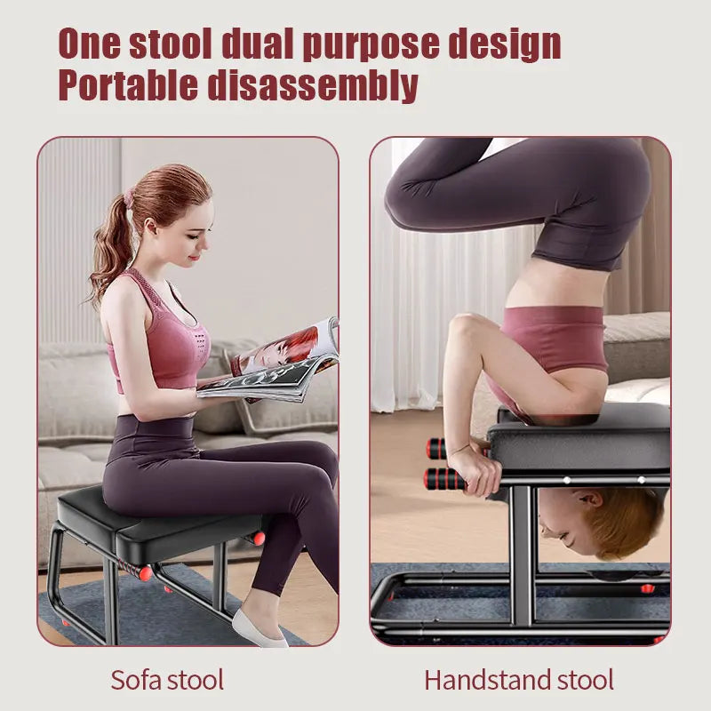 KBQ Multifunctional Yoga Inversion Stool Bench