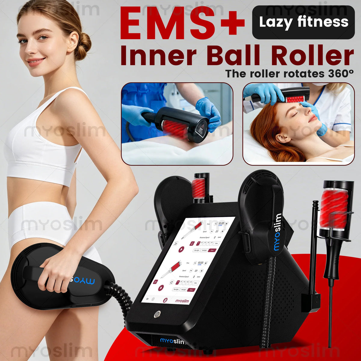 Myoslim Ems Inner Ball Roller Body Sculpting Machine
