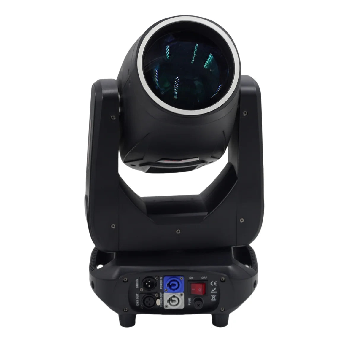 300W Mini BEAM With Halo Effect Moving Head Light 14R Beam Wah Zoom Sharpy 19Channels 48 Rotating Prisms DMX Stage DJ Lights