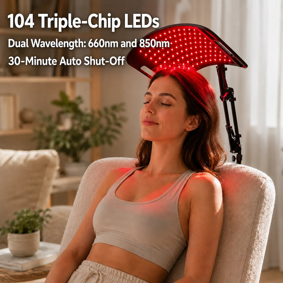Near Infrared 660nm 850nm Red Light Therapy Panel Lamp