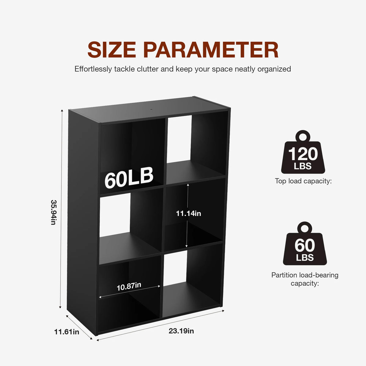 Jhk Modern Wooden Storage Bookcase For Office
