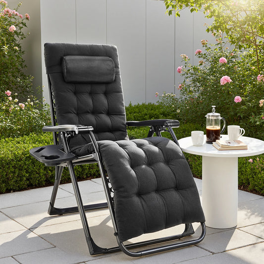 JHK Zero Gravity Recliner Chair With Cup Holder