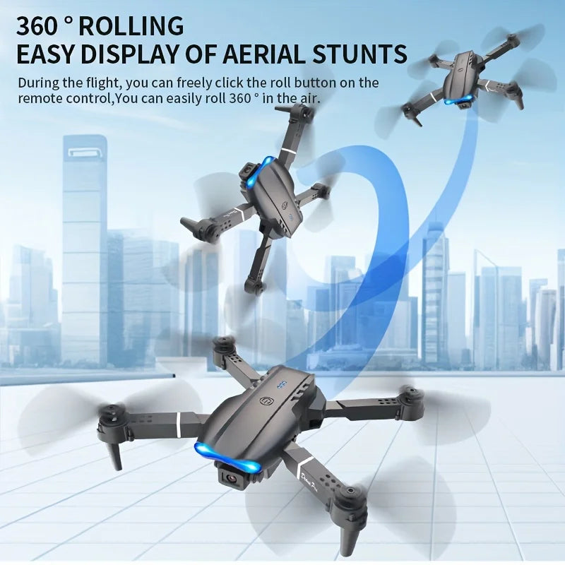 Evanovm Foldable Drone Featuring Dual 8K Cameras