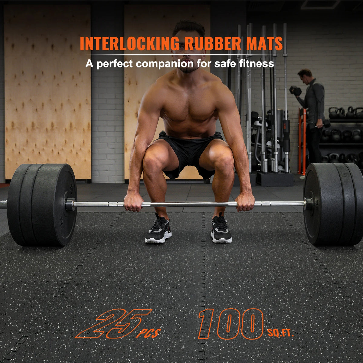 SucceBuy Interlocking Gym Floor Exercise Mats