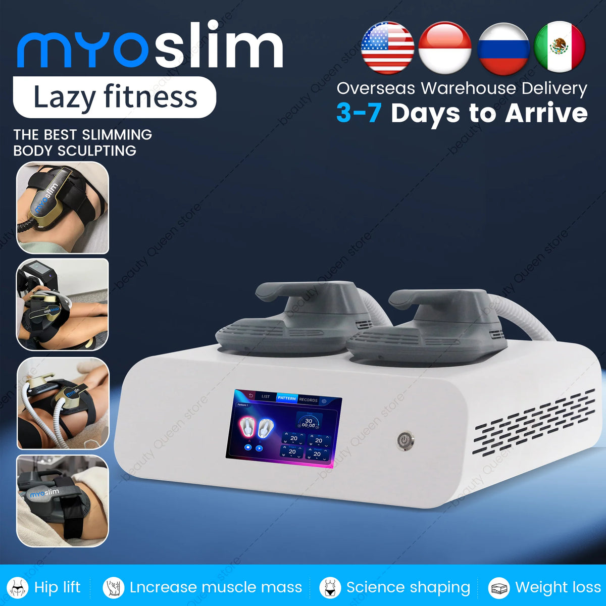 EmsZero RF EMS Muscle Sculpting Device