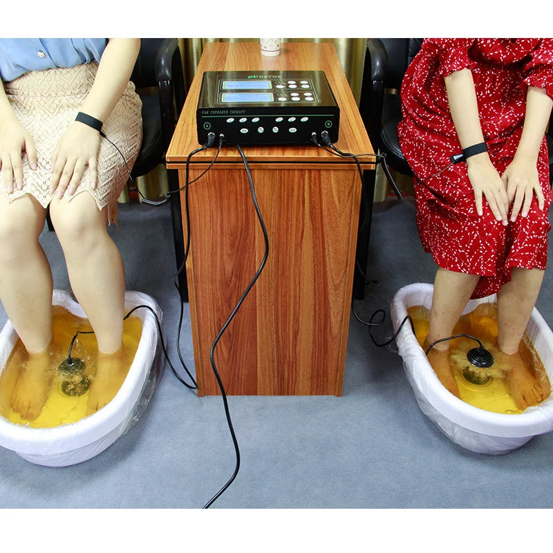 Dual Ionic Infrared Heating Waist Detox Massager