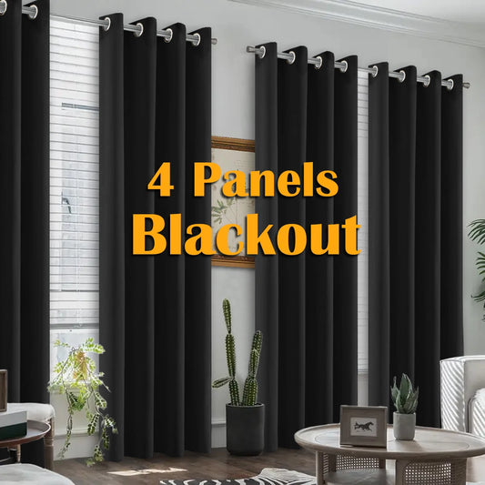 Premium Thermal Blackout Curtain Panels