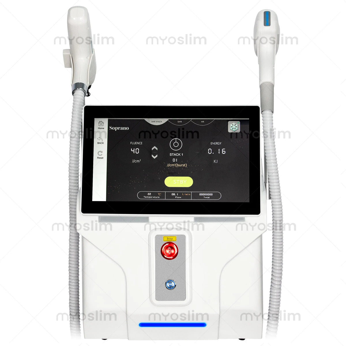 2In1 Soprano Titanium Ice Platinum FAC 6 Wavelength Diode Laser 808+Picosecond Painless Permanent Hair Removal Tattoo Removal