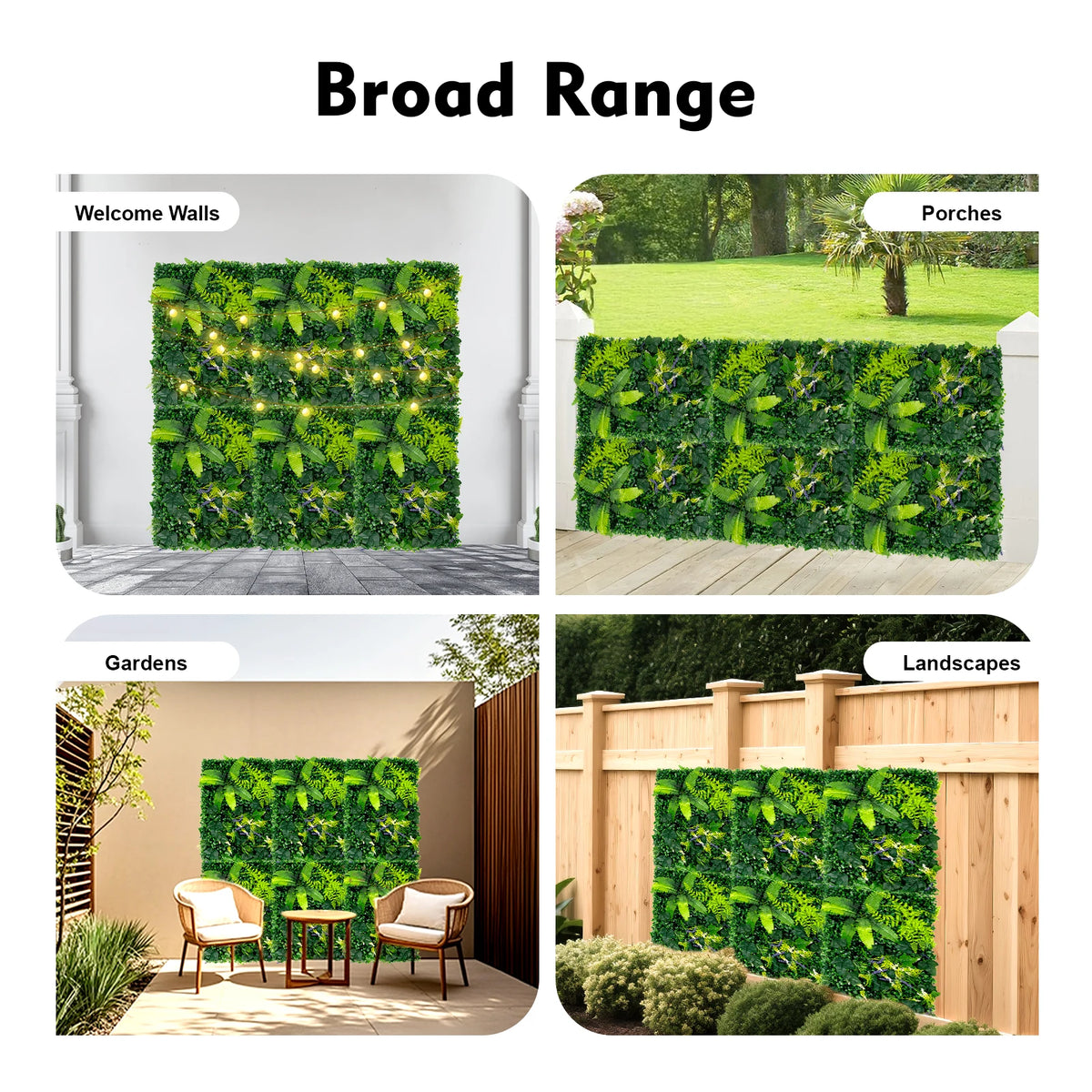 Artificial Grass Backdrop For Indoor Outdoor Walls