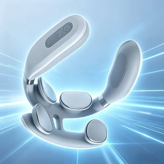 4 Head Pulse Neck Massager With USB Rechargeable