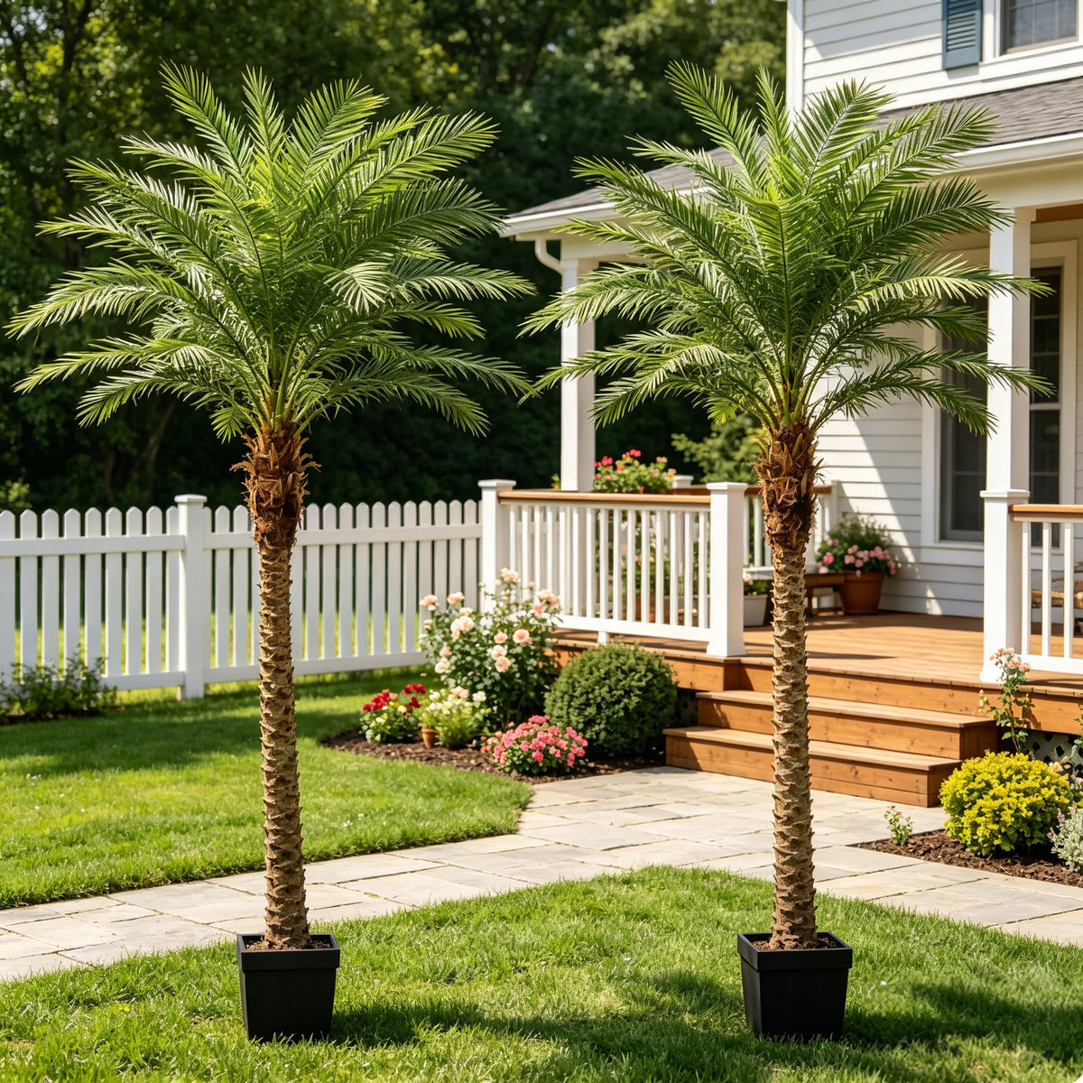 Olitree Indoor Outdoor Artificial Palm Tree
