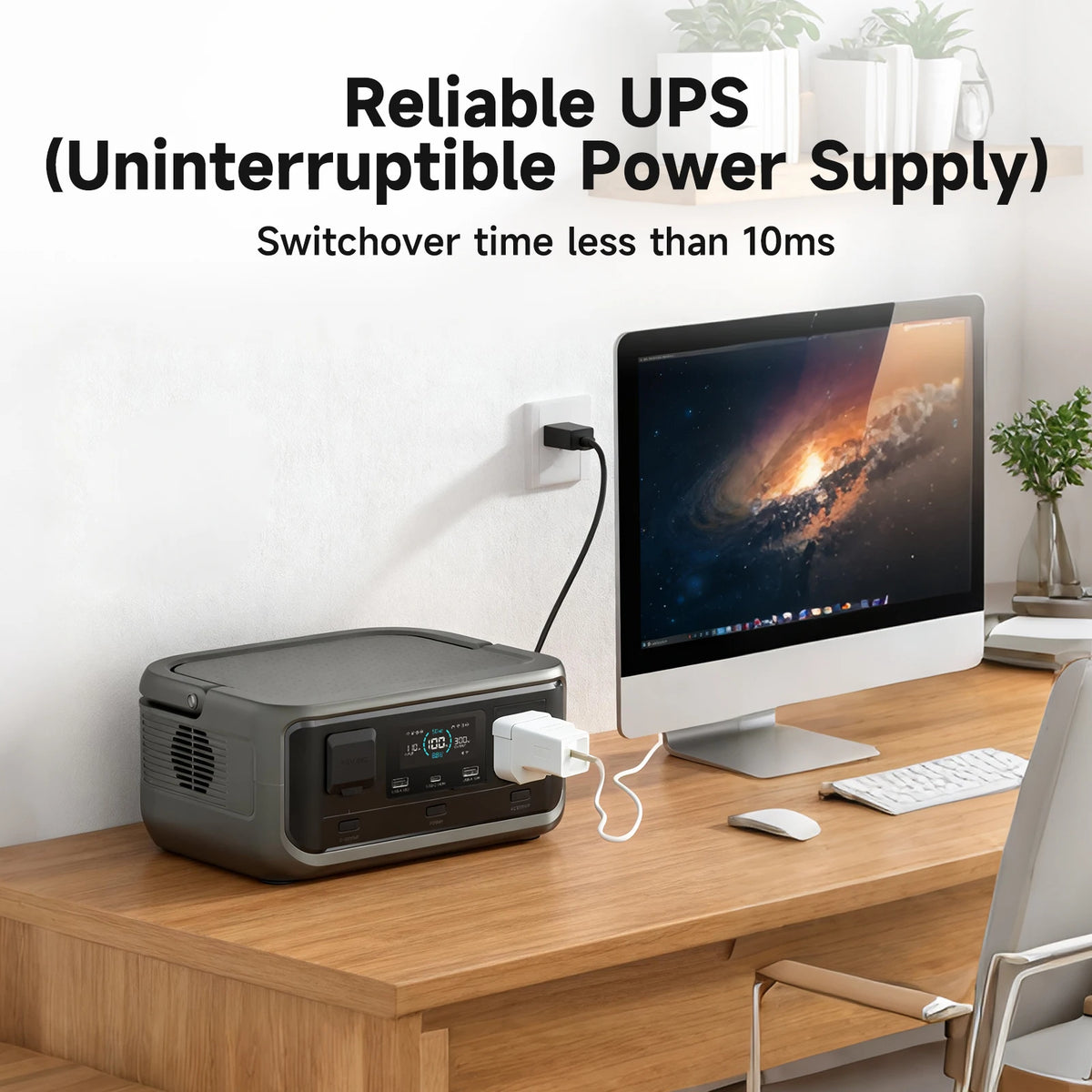 Allpowers P300 Solar Generator and Solar Panel