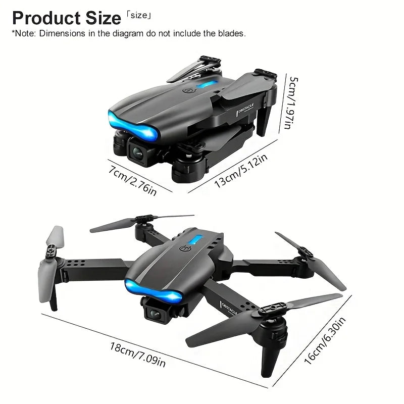 Evanovm Foldable Drone Featuring Dual 8K Cameras