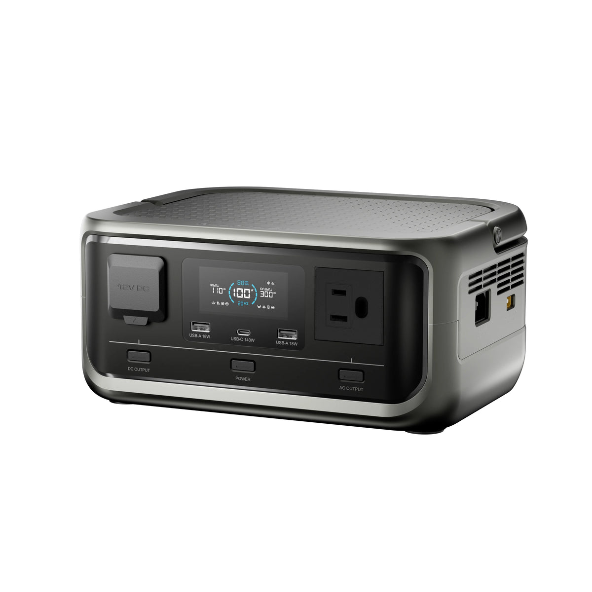 ALLPOWERS VOLIX P300 Portable Power Station 256Wh LiFePO4 Battery 300W (Peak 600W) AC Output for Outdoor Camping Travel Home Use