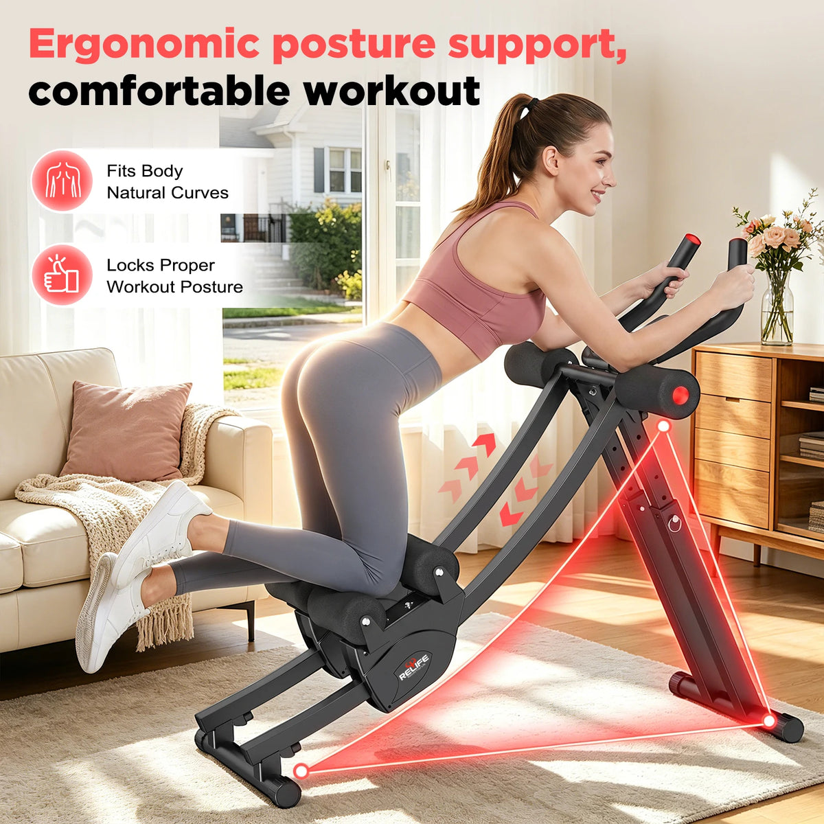 Foldable Dual Split Track Core Trainer