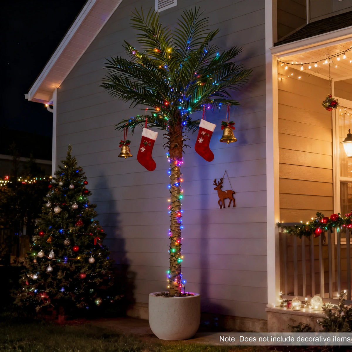 Olitree Indoor Outdoor Artificial Palm Tree