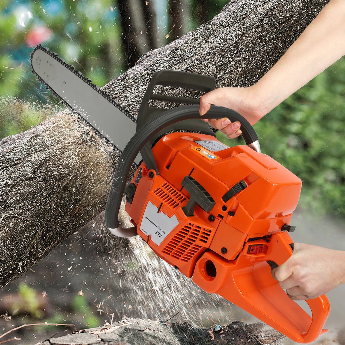 Cheuraivee Gas Powered Chainsaw For Outdoor Use