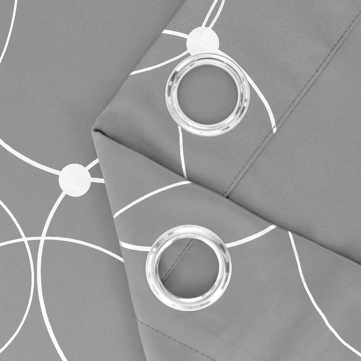 Four Panel Blackout Curtains Grommet Thermal Insulated