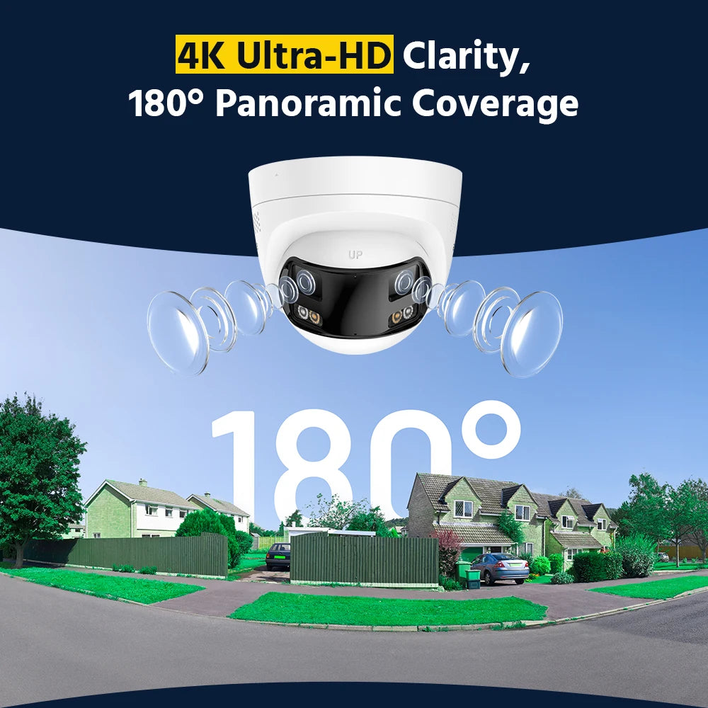 Annke 8MP POE Dual Lens Outdoor Security Camera