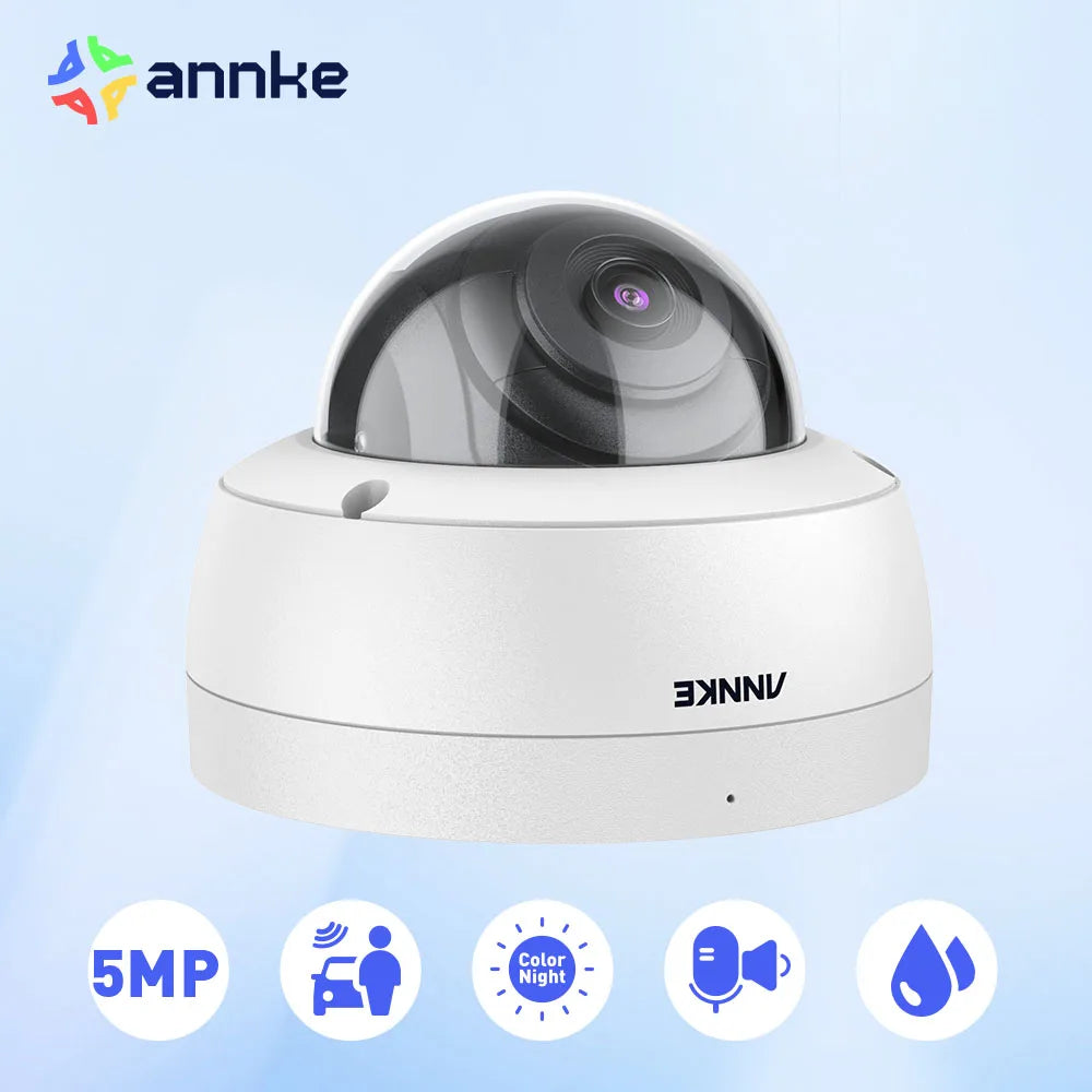 ANNKE C500 5MP Outdoor PoE Dome Security Camera