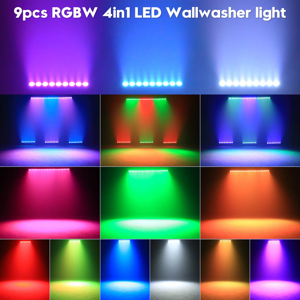 Rudderstar 36W Led Wall Wash Stage Light