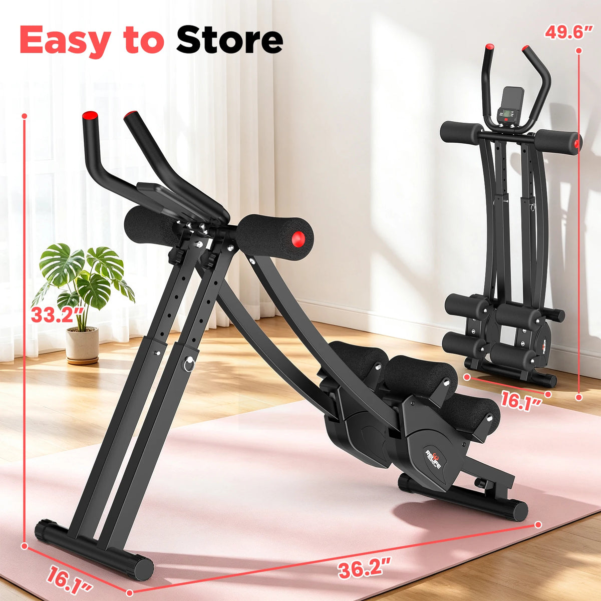 Foldable Dual Split Track Core Trainer