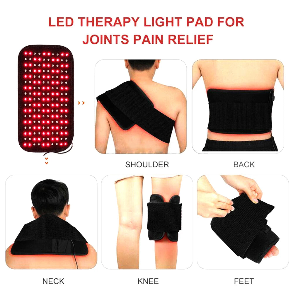 Portable Infrared LED Heat Pad For Full Body Relief